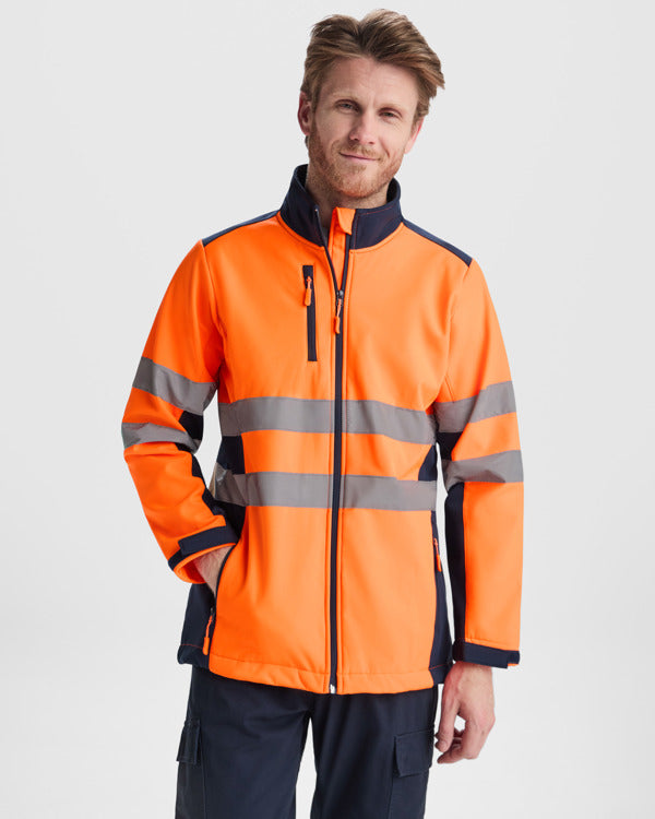 WARNSCHUTZ ANTARES – aus Drei Schichten. Obermaterial: 92% Polyester / 8% Elastan. Futter: 100% Polyester-Mikrofleece, 320 g/m². – Bild 2