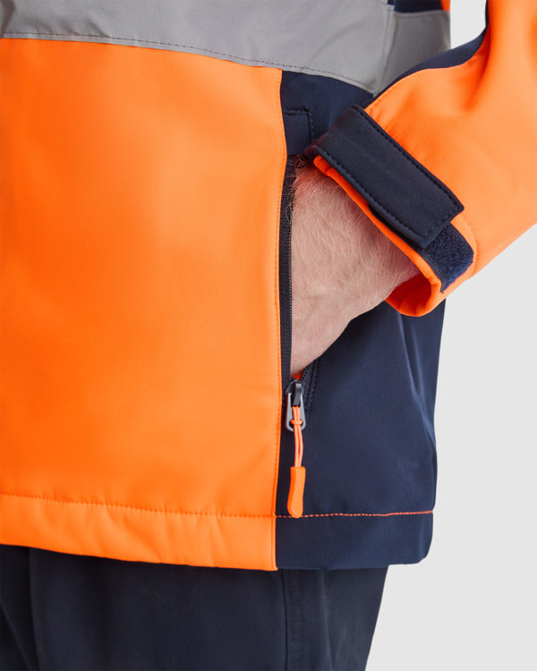 WARNSCHUTZ ANTARES – aus Drei Schichten. Obermaterial: 92% Polyester / 8% Elastan. Futter: 100% Polyester-Mikrofleece, 320 g/m². – Bild 4