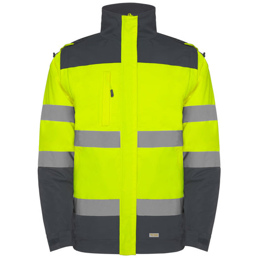 WARNSCHUTZ EPSYLON – aus Außen: 100% Polyester Wasserdicht. Innen: 100% Polyester. Wattierung: 100% Polyester. 400 g/m². – Bild 1