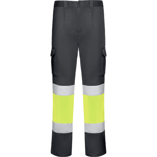 WARNSCHUTZ DAILY STRETCH HV – aus 65 % Polyester / 33 % Baumwolle / 2 % Elasthan, Twill mit einer Grammatur von 250 g/m². – Bild 1