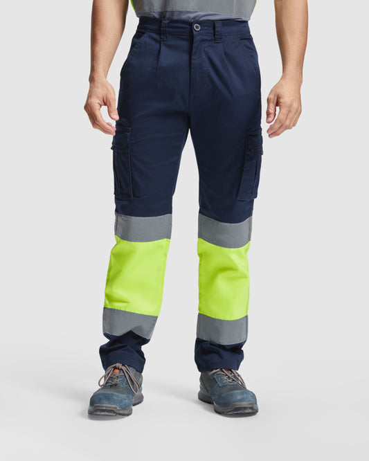 WARNSCHUTZ DAILY STRETCH HV – aus 65 % Polyester / 33 % Baumwolle / 2 % Elasthan, Twill mit einer Grammatur von 250 g/m². – Bild 2