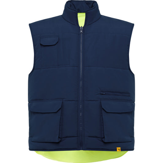 WARNSCHUTZ PERSEI – aus Außenmaterial: 100 % Polyester, Taft. Polsterung: 100 % Polyester. Fluorgewebe: 100 % Single-Jersey-Polyester. 450 g/m². – Bild 1