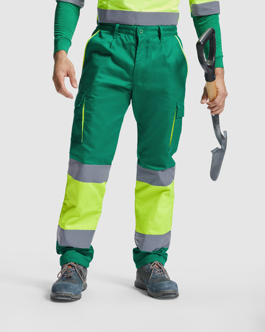 WARNSCHUTZ ENIX – aus Zwei Schichten:Außen: 80% Polyester und 20% Baumwolle Twill, 235 g/m².Innen: 100% Polyester-Fleece-Futter, 185 g/m². – Bild 2