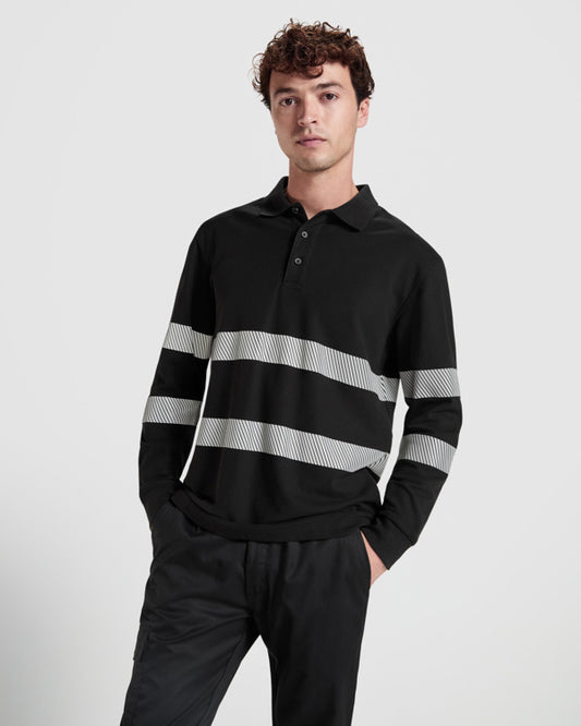 WARNSCHUTZ FORAN L/S – aus 60 % Baumwolle, 40 % Polyester-Piqué, 220 g/m². – Bild 2