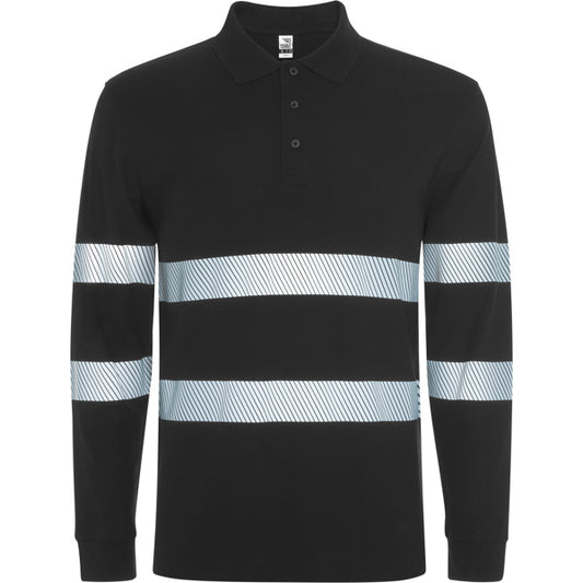 WARNSCHUTZ FORAN L/S – aus 60 % Baumwolle, 40 % Polyester-Piqué, 220 g/m². – Bild 1