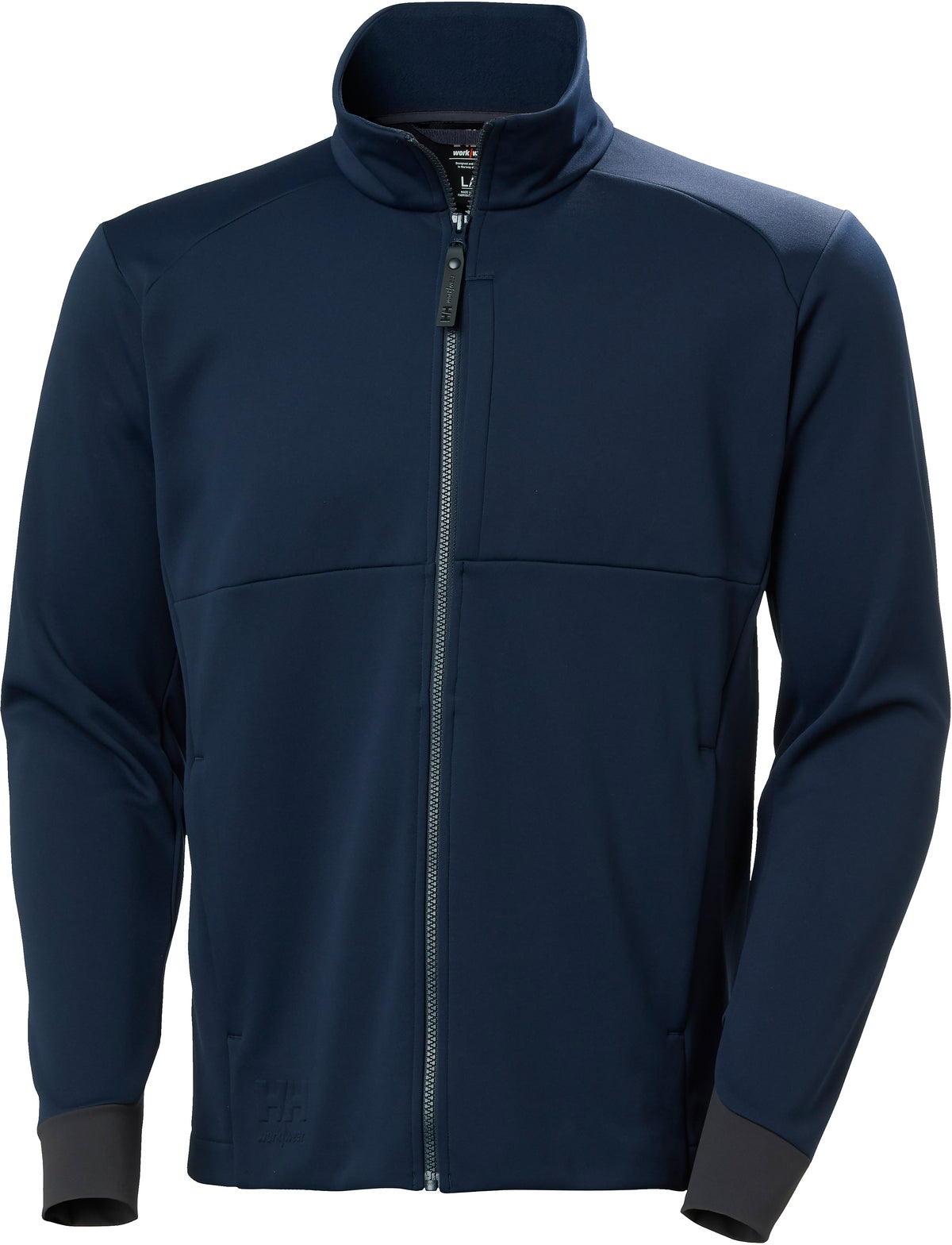Fleecejacke Tech Midlayer 72380 ? elastische ?rmelb?ndchen – Marineblau