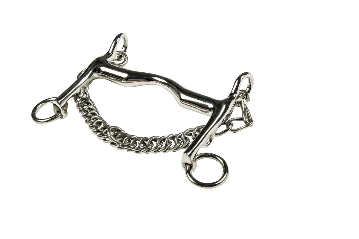 Reitkandare aus Edelstahl, 16 mm, Unterzug 5 cm 9884 – rostfrei – Bild 3