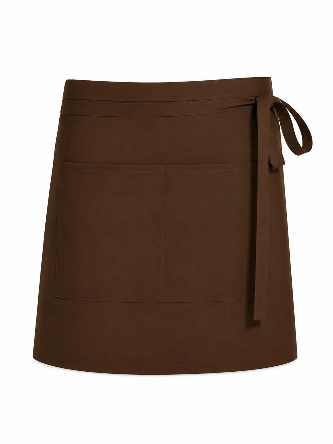Bistroschürze Roma Classic Bag 50 × 78 cm mit zweigeteilter Tasche – toffee – Farbcode 3014 – Bild 1