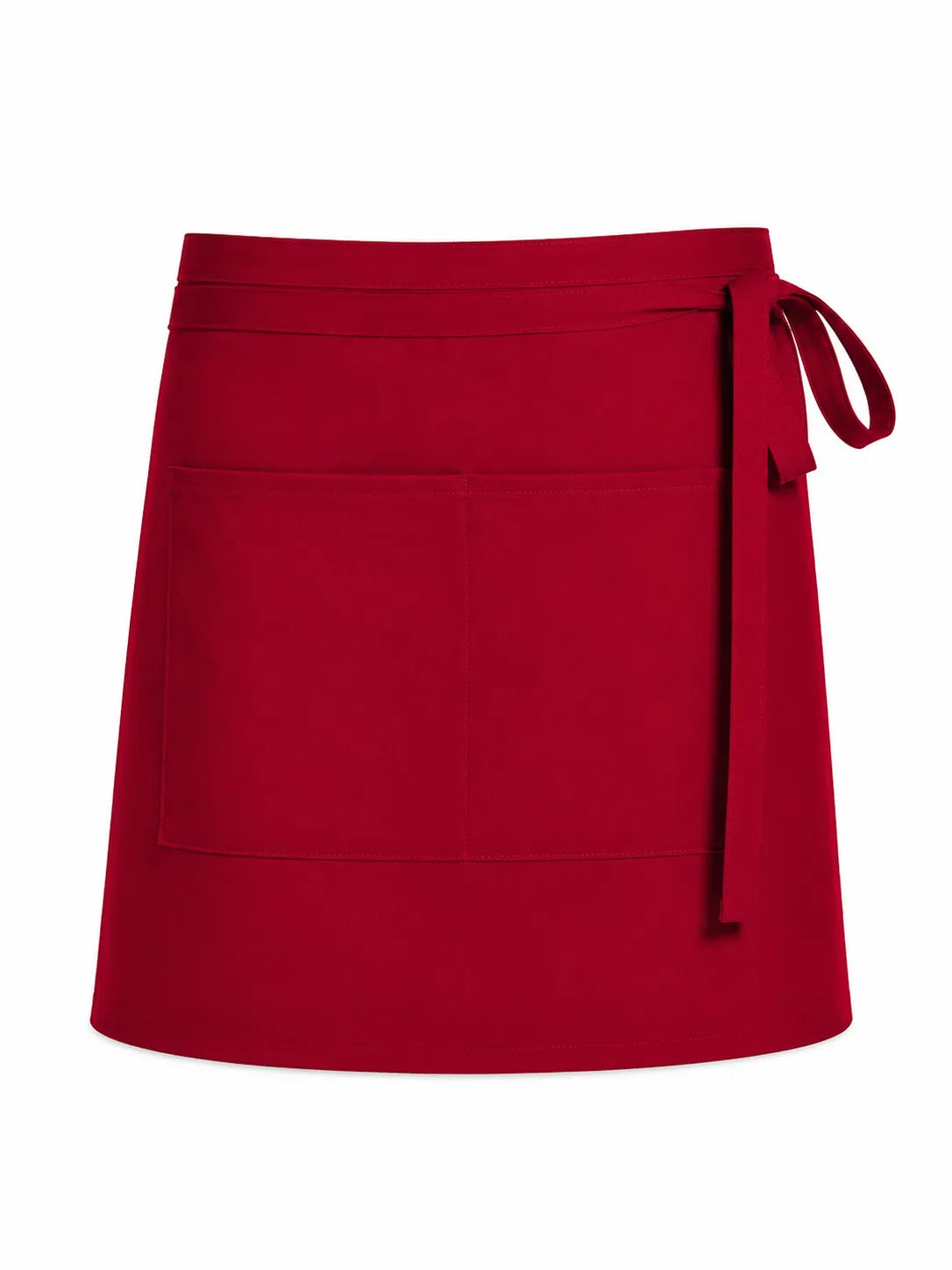 Bistroschürze Roma Classic Bag 50 × 78 cm mit zweigeteilter Tasche – regency red – Farbcode 4010 – Bild 1