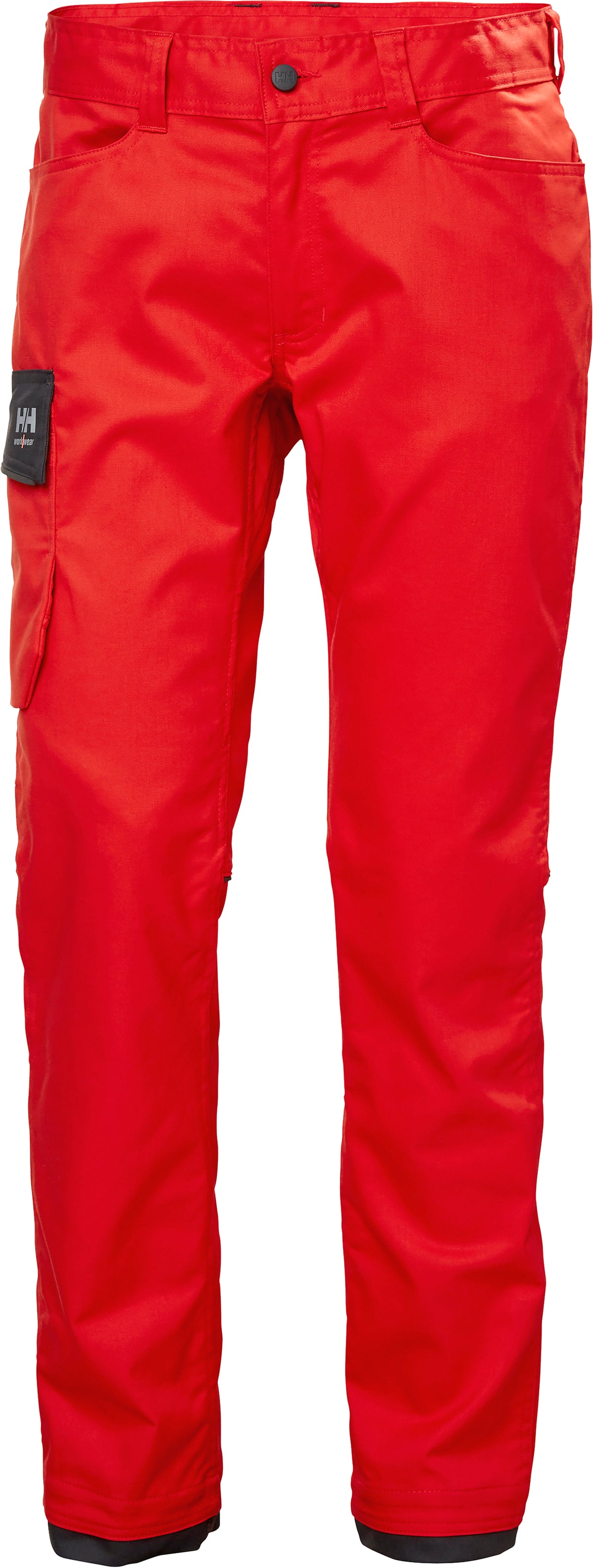 Herren-Arbeitshose Manchester 77525 mit Stretch – Alert Red/Ebony