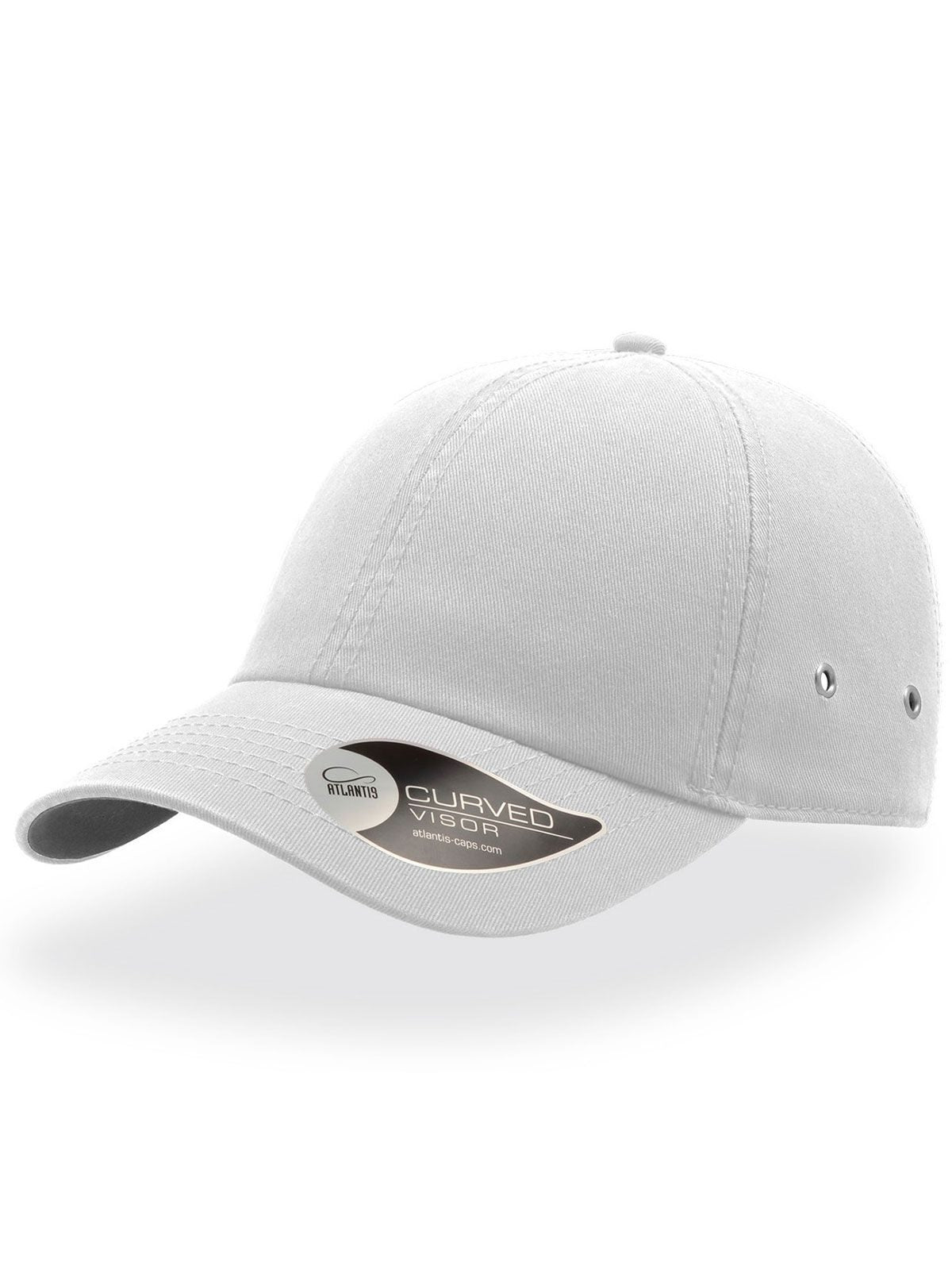 Baseball Caps Action Weiß bestickbar und bedruckbar – LA1970