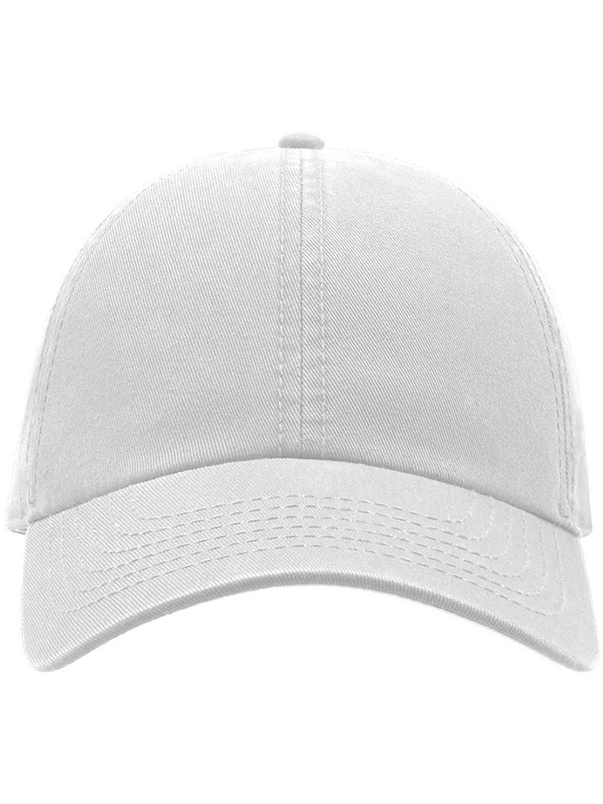 Baseball Caps Action Weiß bestickbar und bedruckbar – LA1970