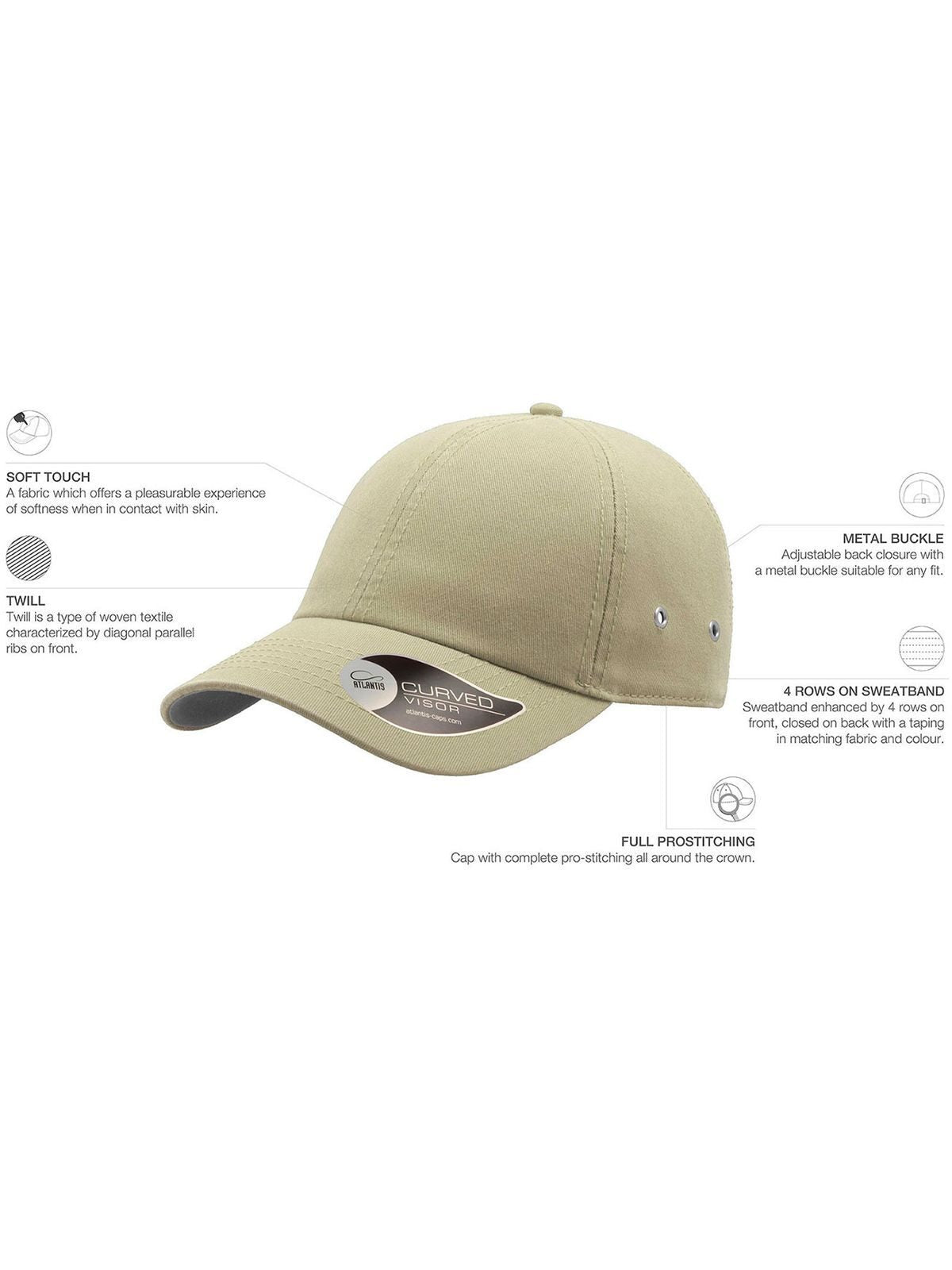 Baseball Caps Action Stein bestickbar und bedruckbar – LA1970