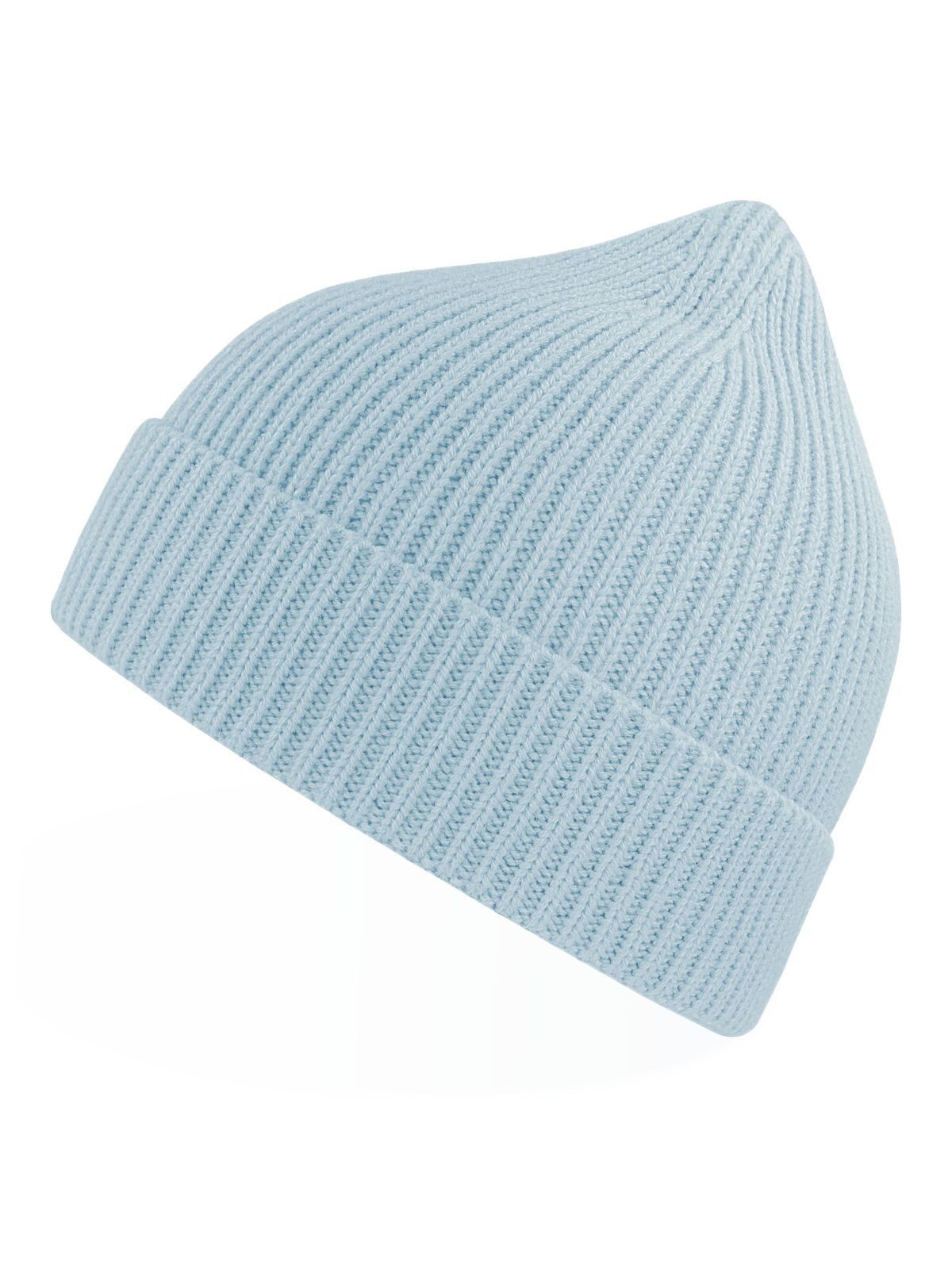 Beanies Andy Hellblau bestickbar und bedruckbar – LA1970