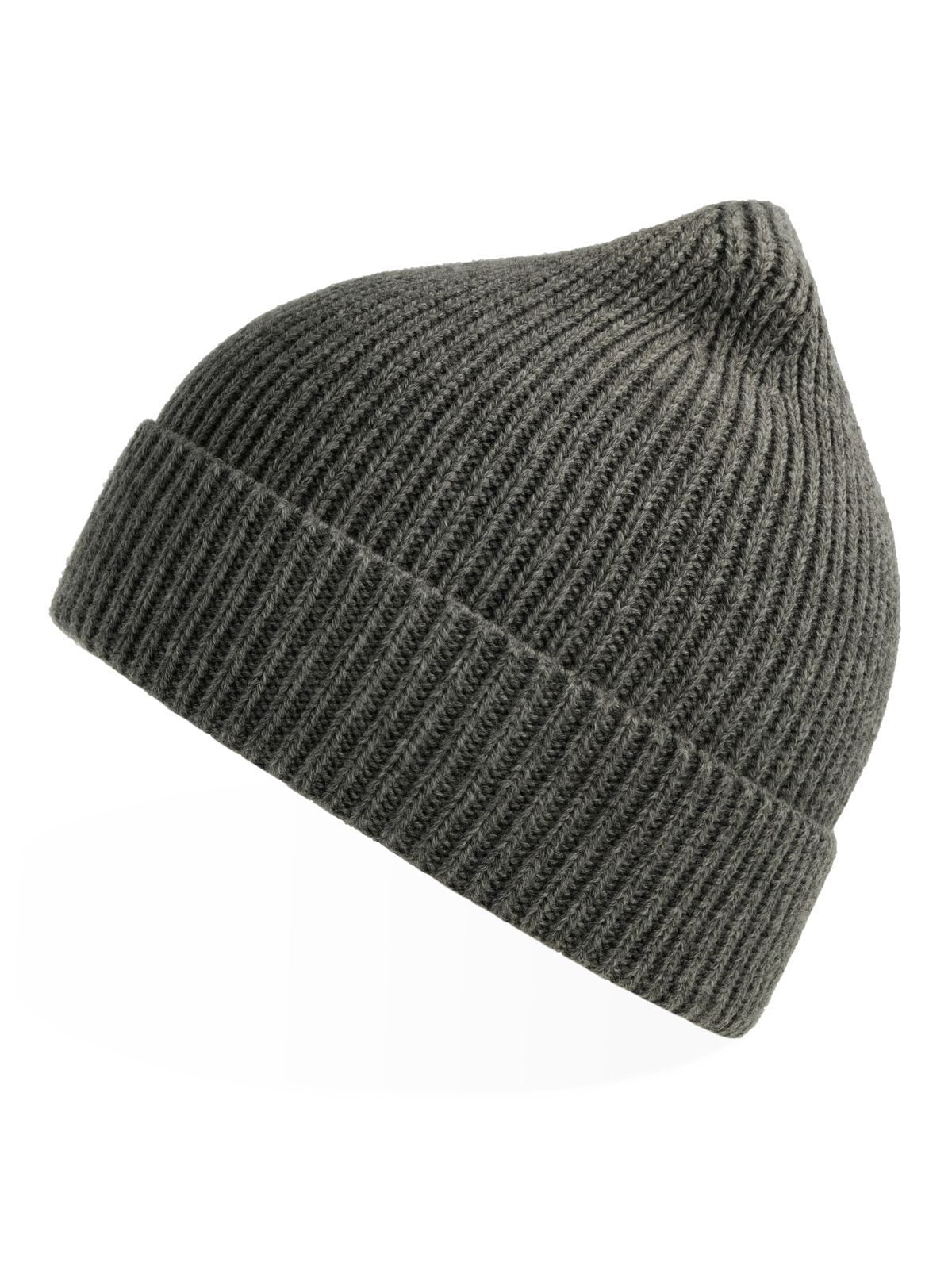 Beanies Andy Dunkelgrau bestickbar und bedruckbar – LA1970