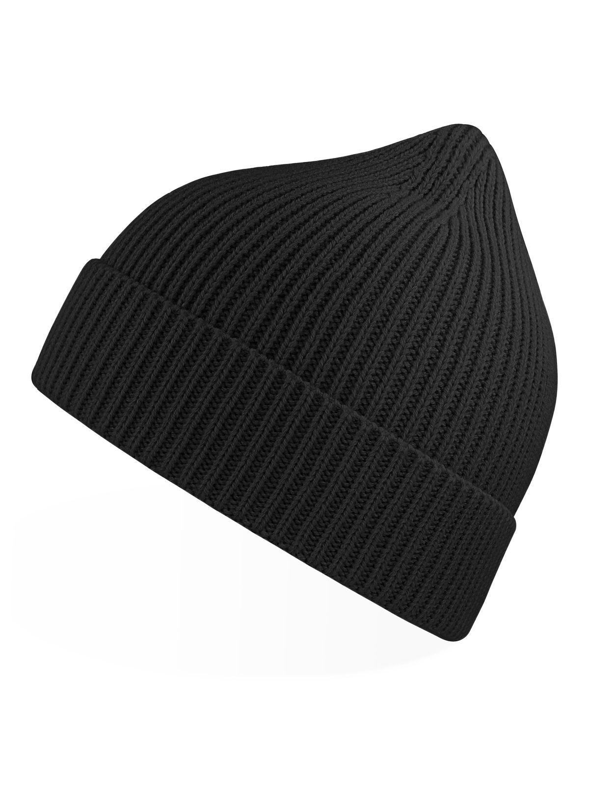Beanies Andy Schwarz bestickbar und bedruckbar – LA1970