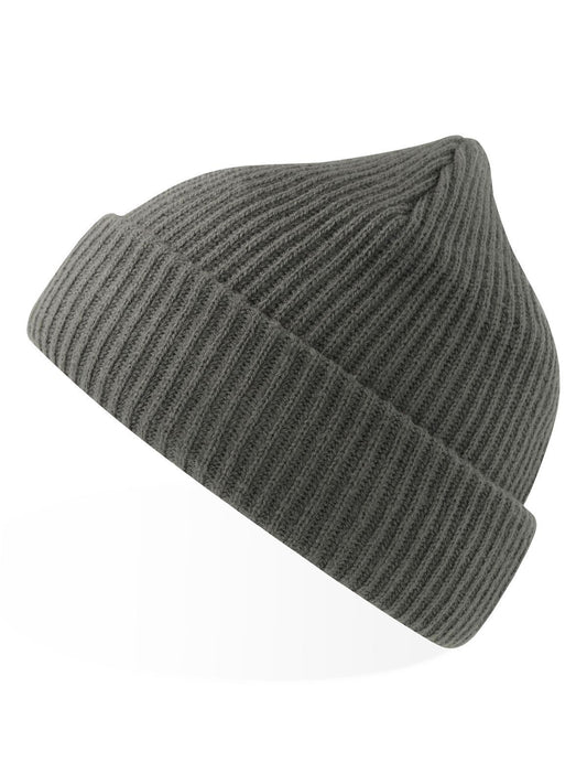 Beanies Bill-S Dunkelgrau bestickbar und bedruckbar – LA1970