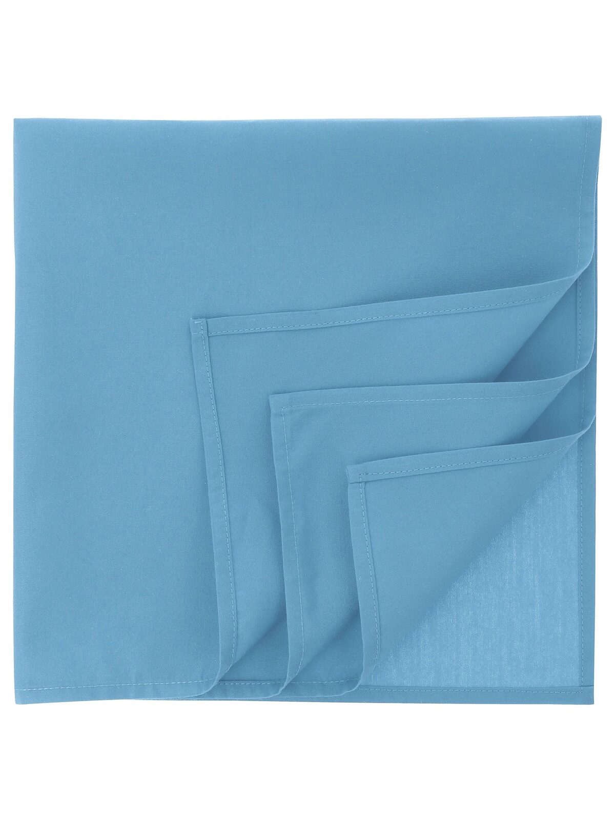 Bandanas Bandana goal-S Columbiablau bestickbar und bedruckbar – LA1970