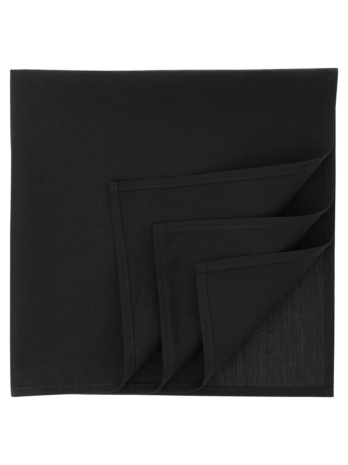 Bandanas Bandana goal-S Schwarz bestickbar und bedruckbar – LA1970
