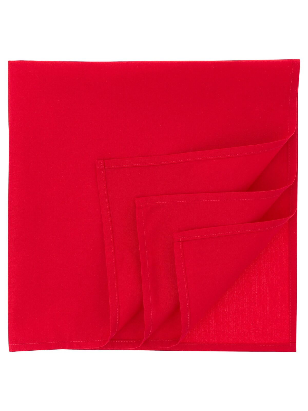 Bandanas Bandana goal-S Rot bestickbar und bedruckbar – LA1970