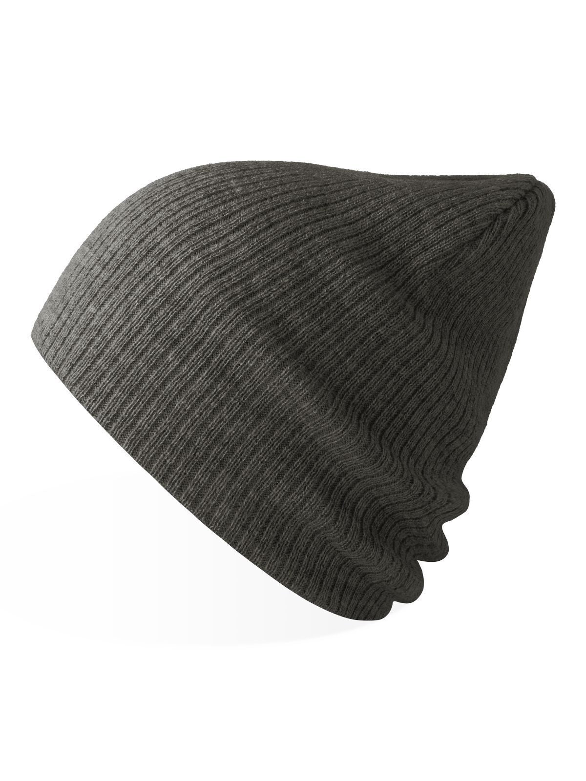 Beanies Brad-S dark Grau-melange bestickbar und bedruckbar – LA1970