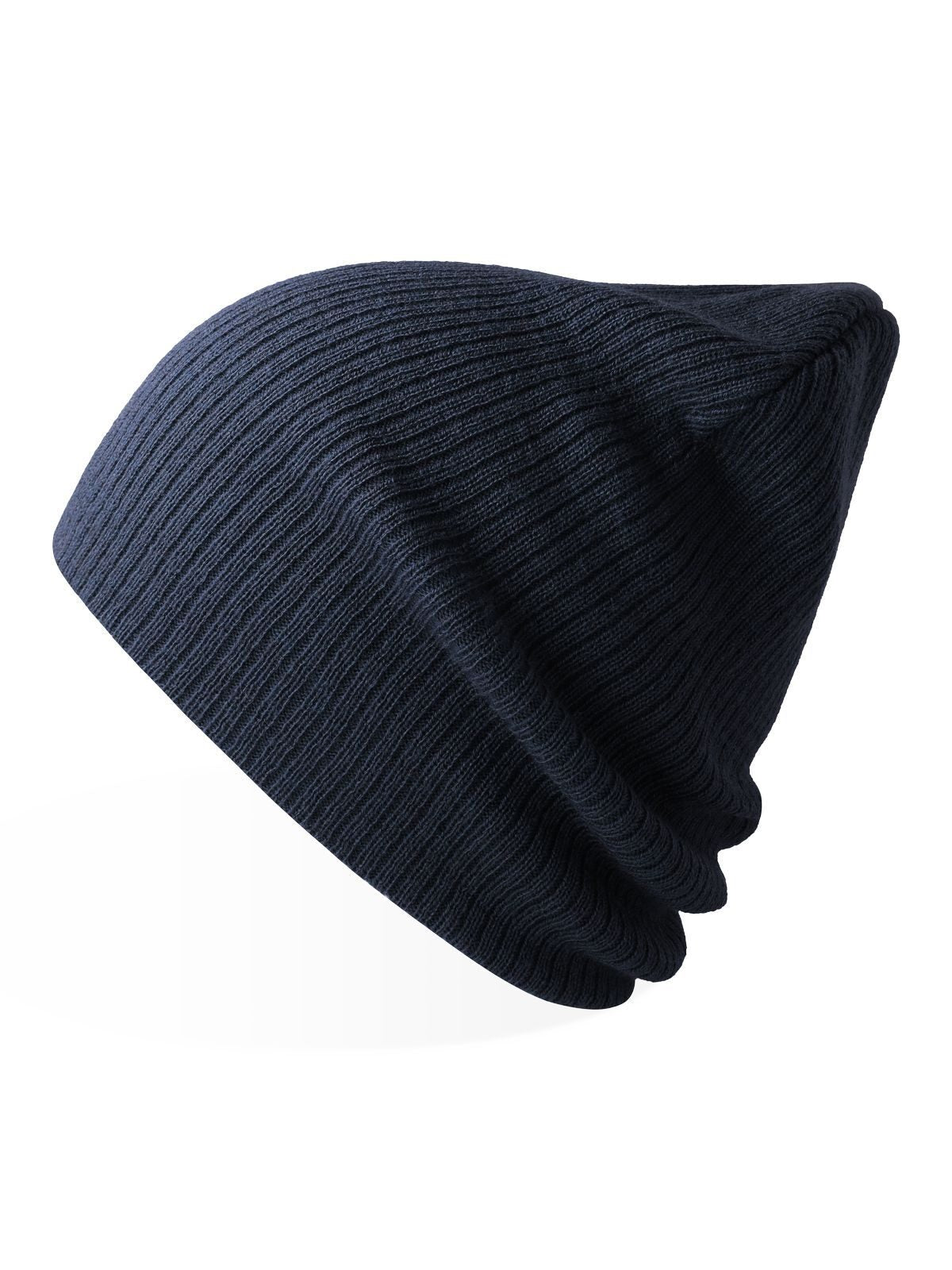 Beanies Brad-S Marineblau bestickbar und bedruckbar – LA1970