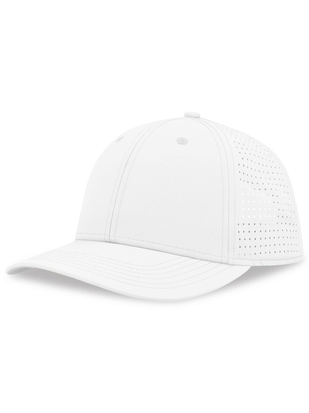 Baseball Caps Breezy-S Weiß bestickbar und bedruckbar – LA1970