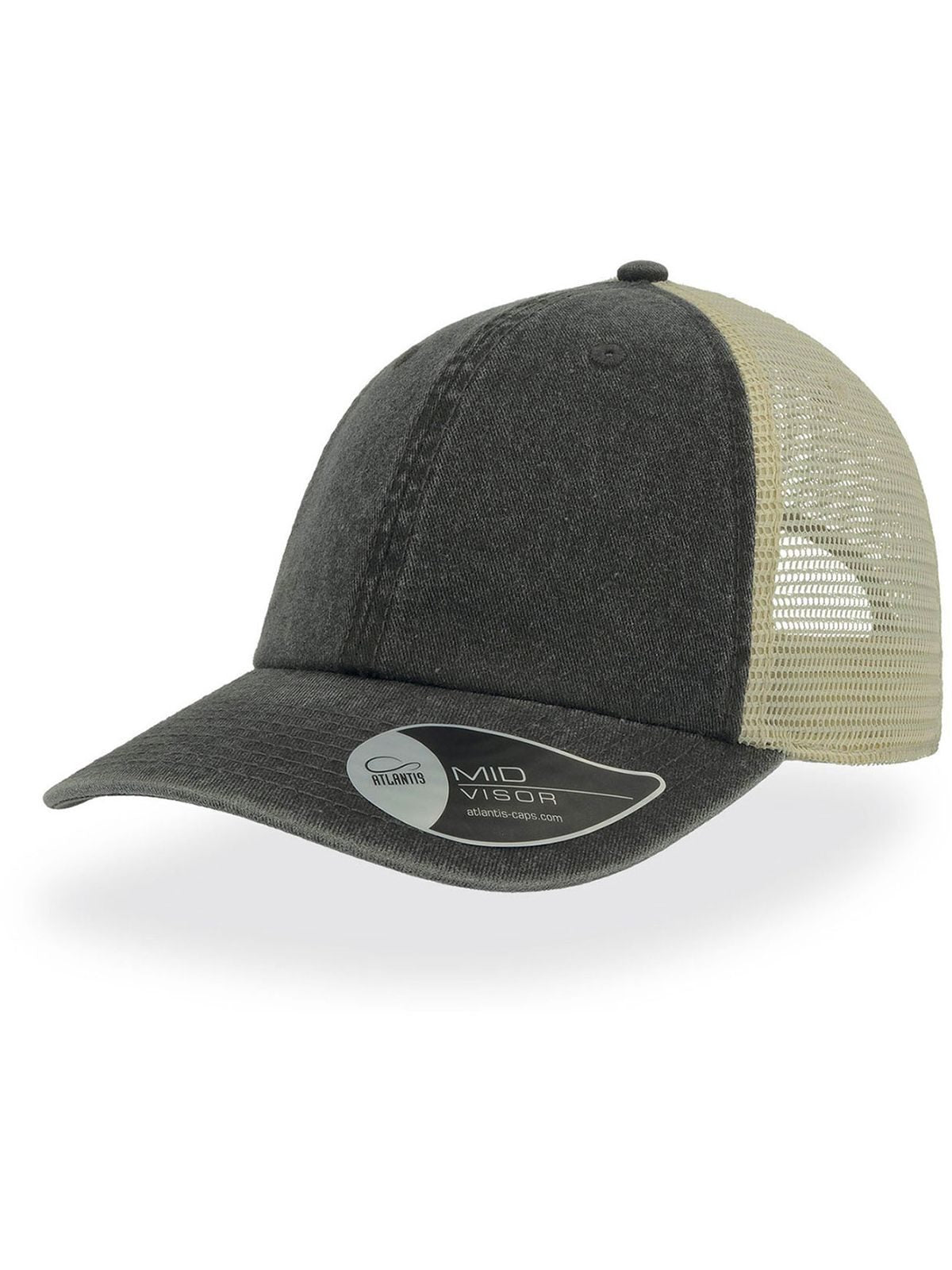 Trucker Caps Case Schwarz bestickbar und bedruckbar – LA1970