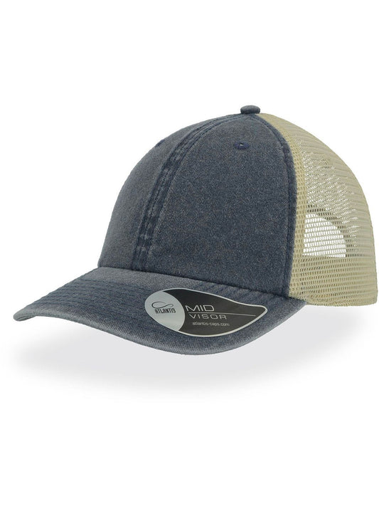 Trucker Caps Case Marineblau bestickbar und bedruckbar – LA1970