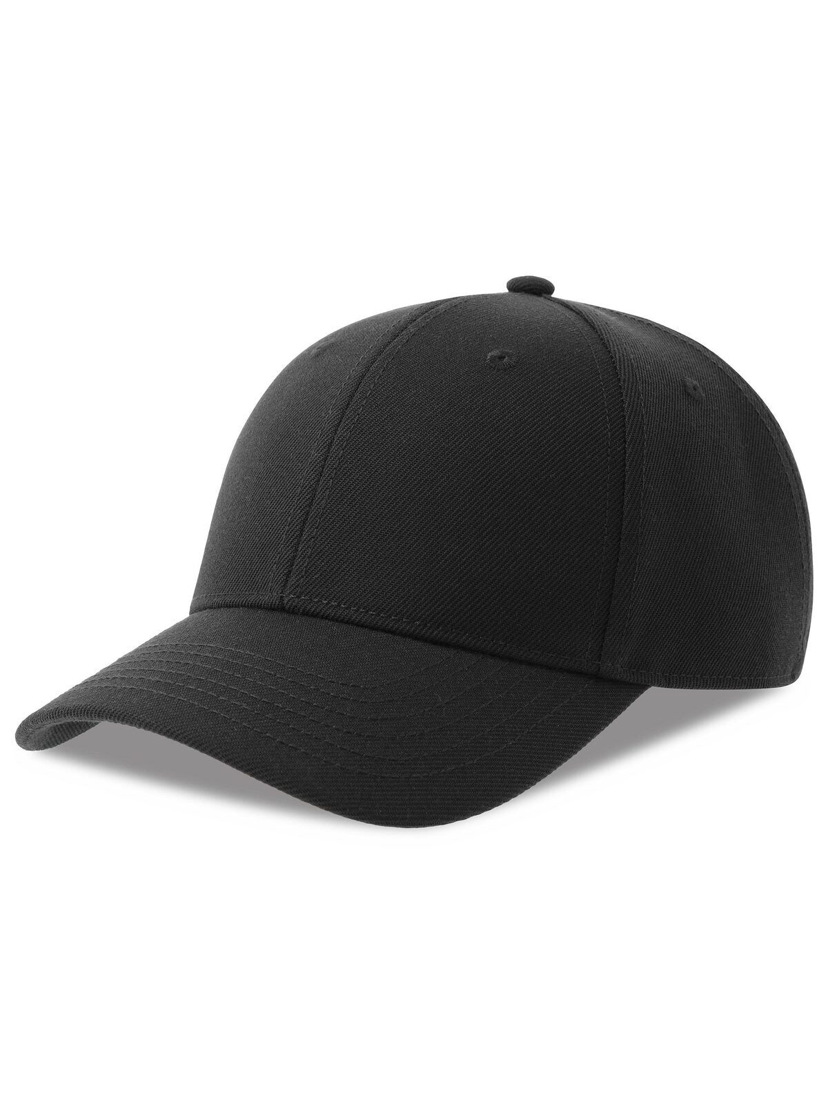 Baseball Caps Champion-S Schwarz bestickbar und bedruckbar – LA1970