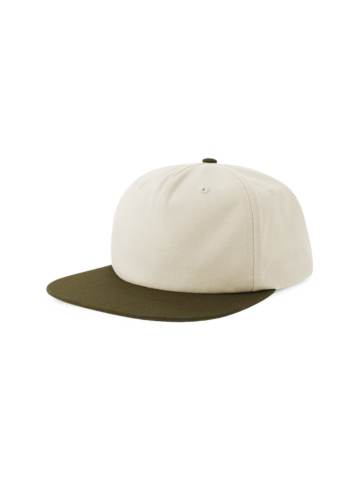 Baseball Caps Cruz off Weiß-olive bestickbar und bedruckbar – LA1970