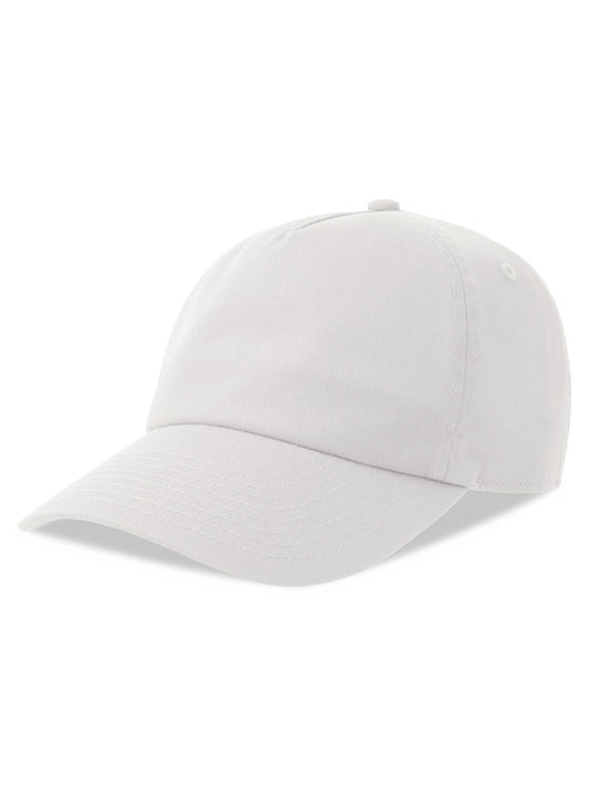 Baseball Caps Dad Hat-S Five Weiß bestickbar und bedruckbar – LA1970