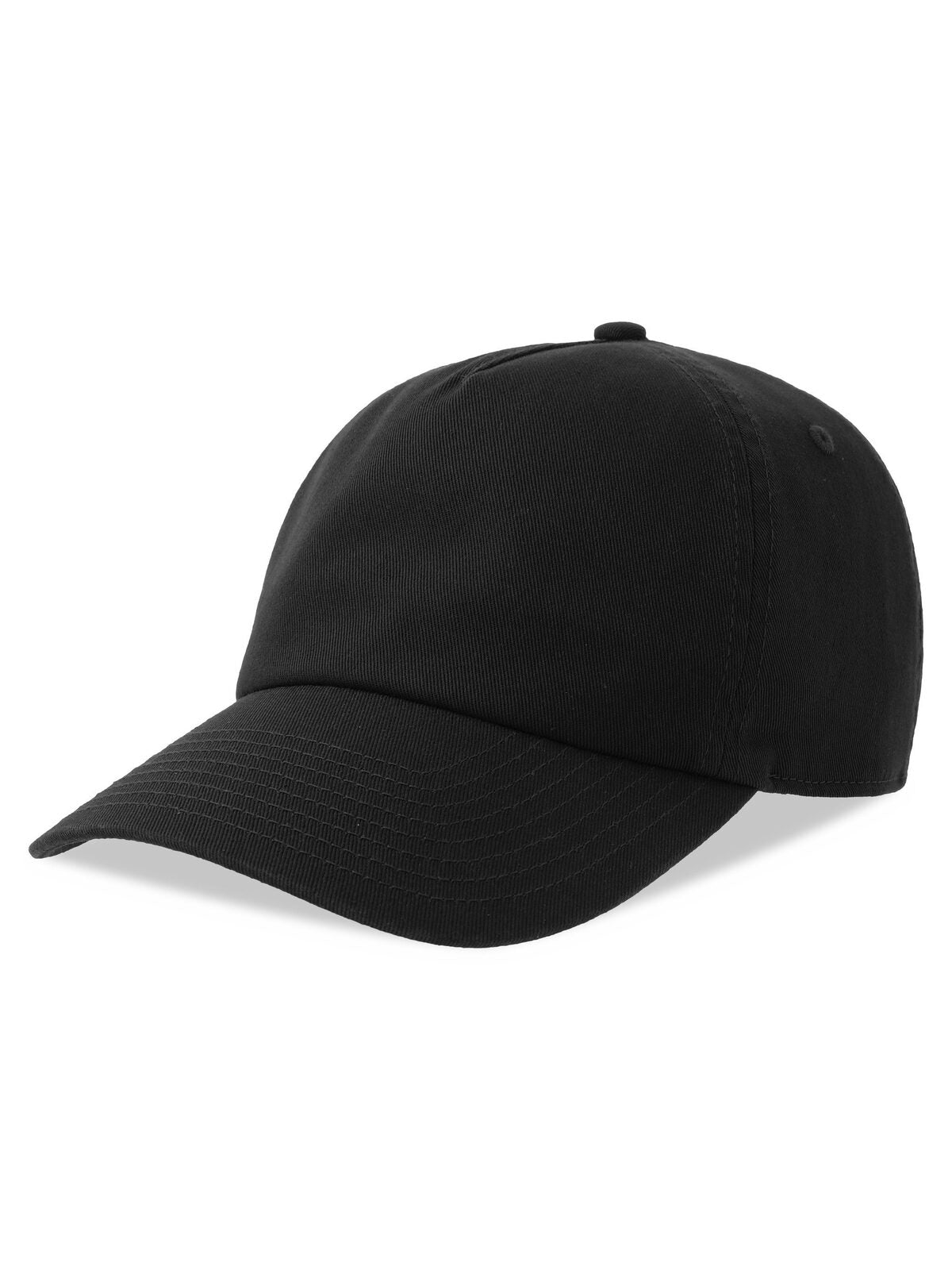 Baseball Caps Dad Hat-S Five Schwarz bestickbar und bedruckbar – LA1970