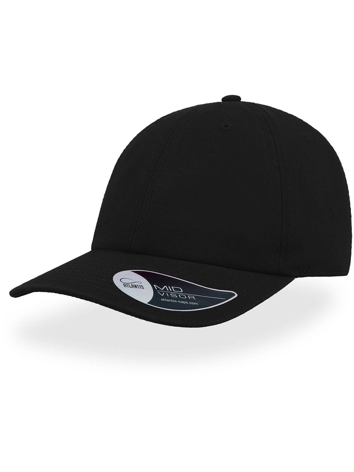 Baseball Caps Dad Hat Schwarz bestickbar und bedruckbar – LA1970