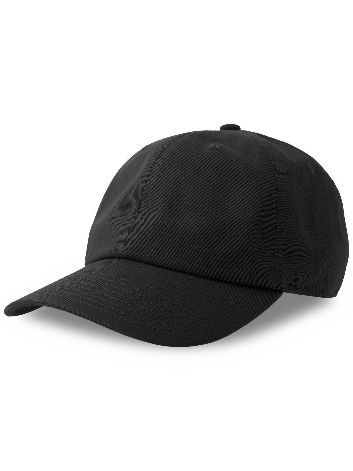 Baseball Caps Dad Hat-S Schwarz bestickbar und bedruckbar – LA1970