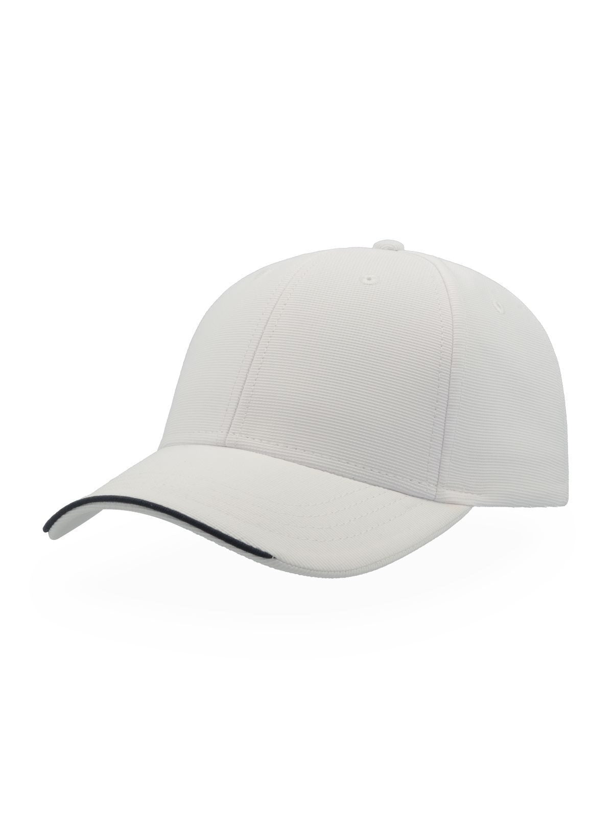 Baseball Caps Estoril-S Weiß bestickbar und bedruckbar – LA1970
