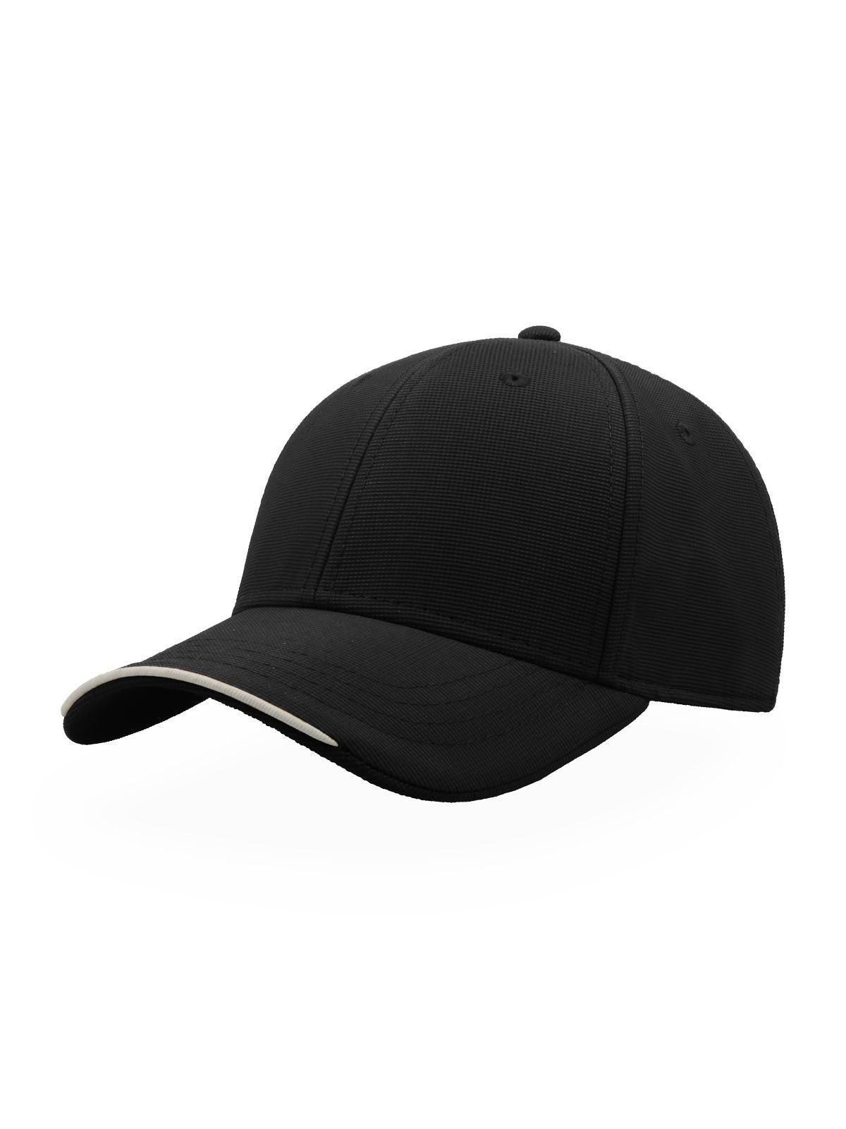 Baseball Caps Estoril-S Schwarz bestickbar und bedruckbar – LA1970