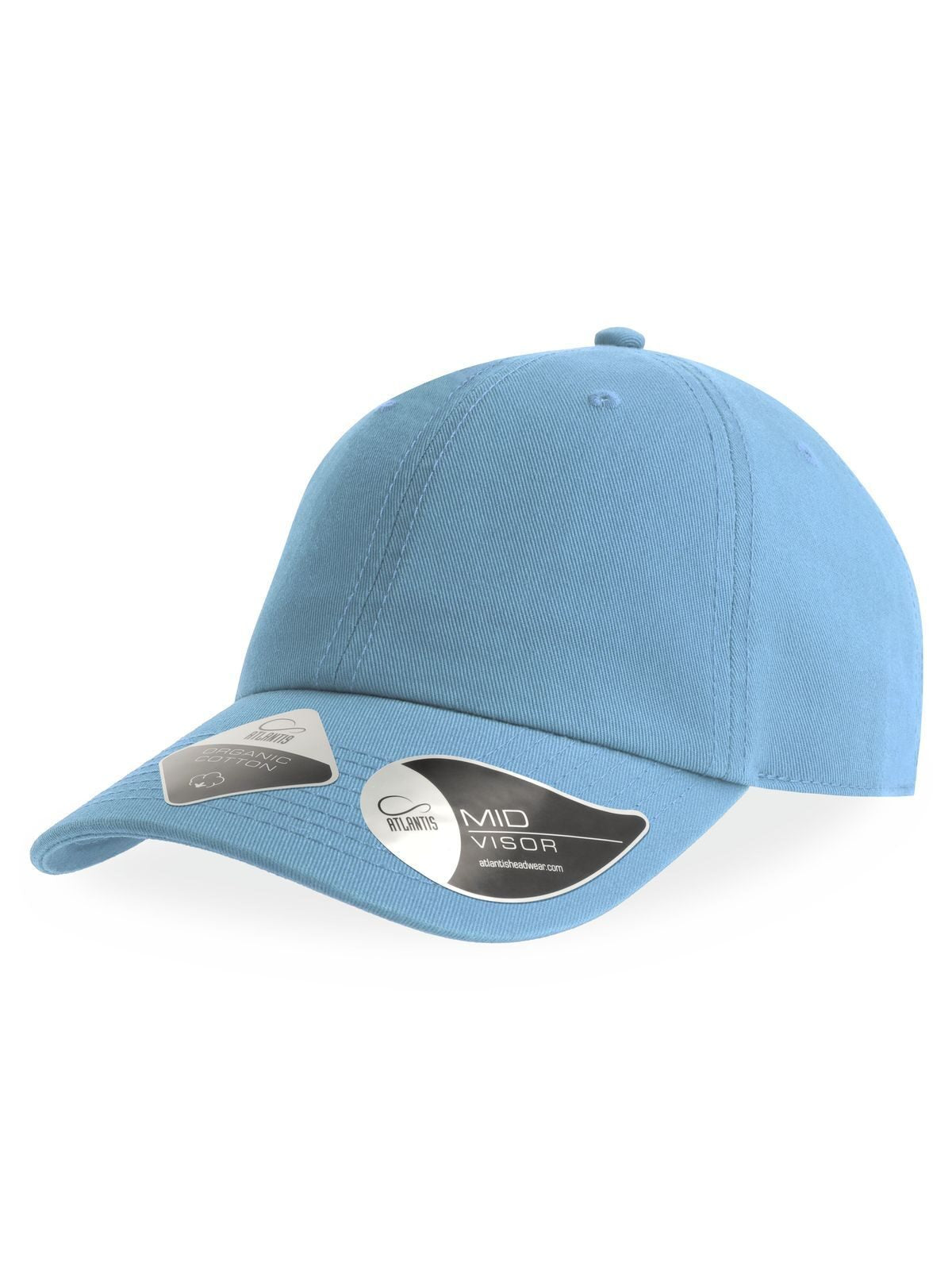 Baseball Caps Fraser Columbiablau bestickbar und bedruckbar – LA1970
