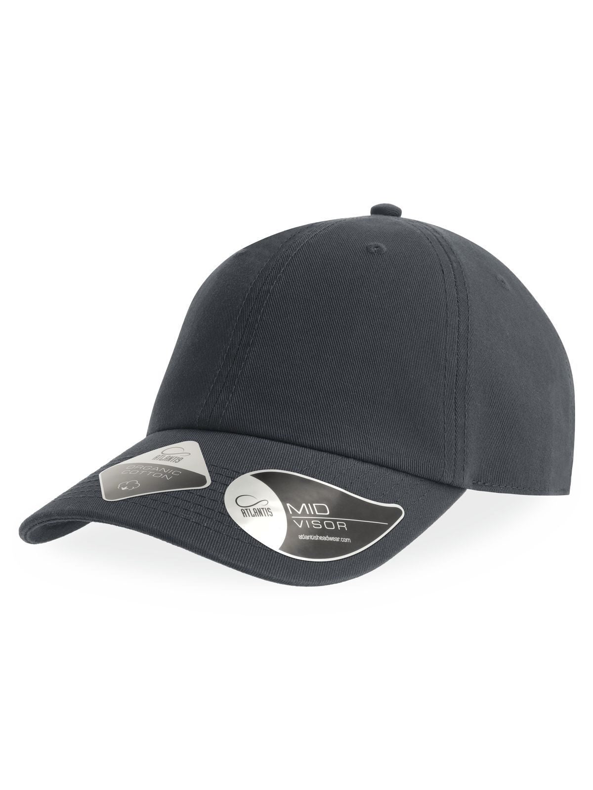 Baseball Caps Fraser Dunkelgrau bestickbar und bedruckbar – LA1970