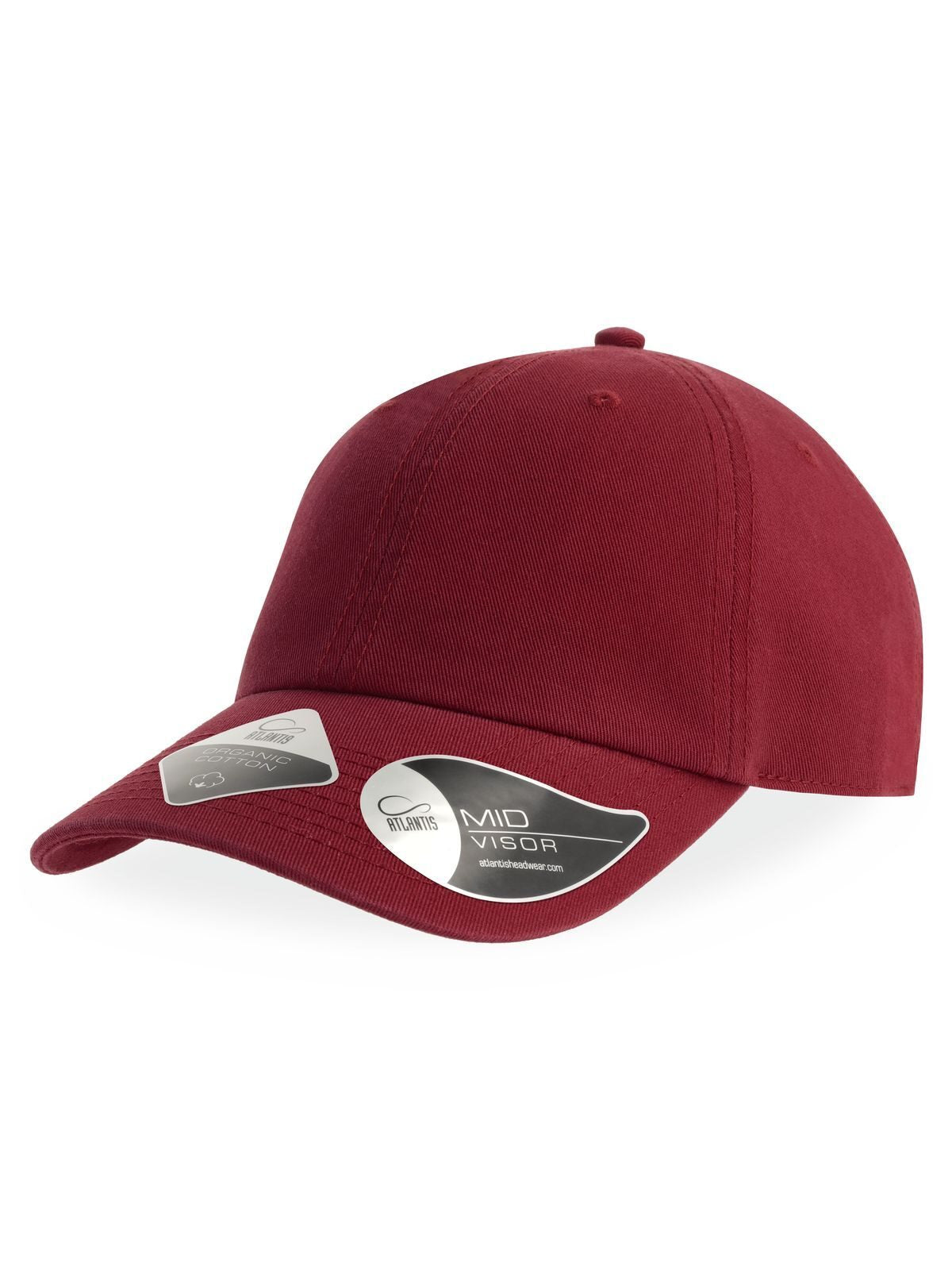 Baseball Caps Fraser cardinal Rot bestickbar und bedruckbar – LA1970
