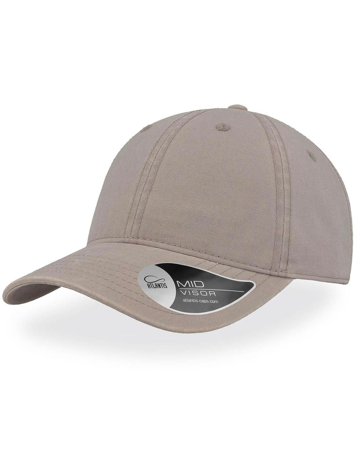 Baseball Caps Groovy Grau bestickbar und bedruckbar – LA1970