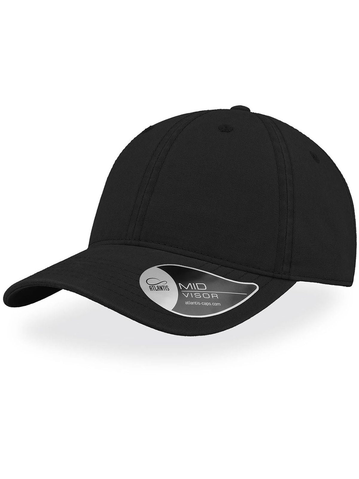 Baseball Caps Groovy Schwarz bestickbar und bedruckbar – LA1970
