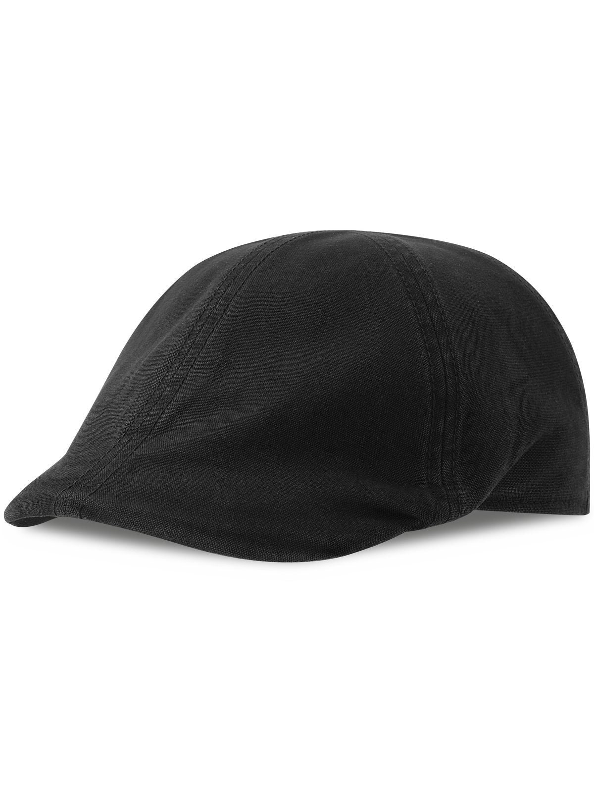 Flat Caps Gatsby Street-S Schwarz bestickbar und bedruckbar – LA1970