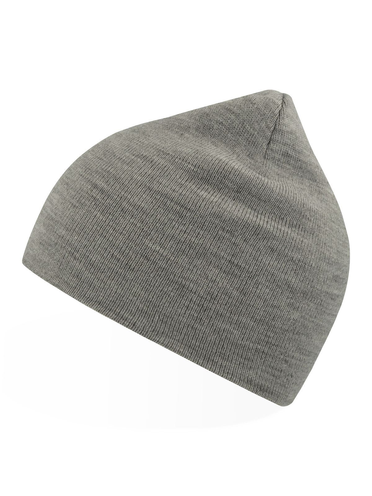 Beanie Holly – individuell veredelbar | LA1970 in light-grey melange