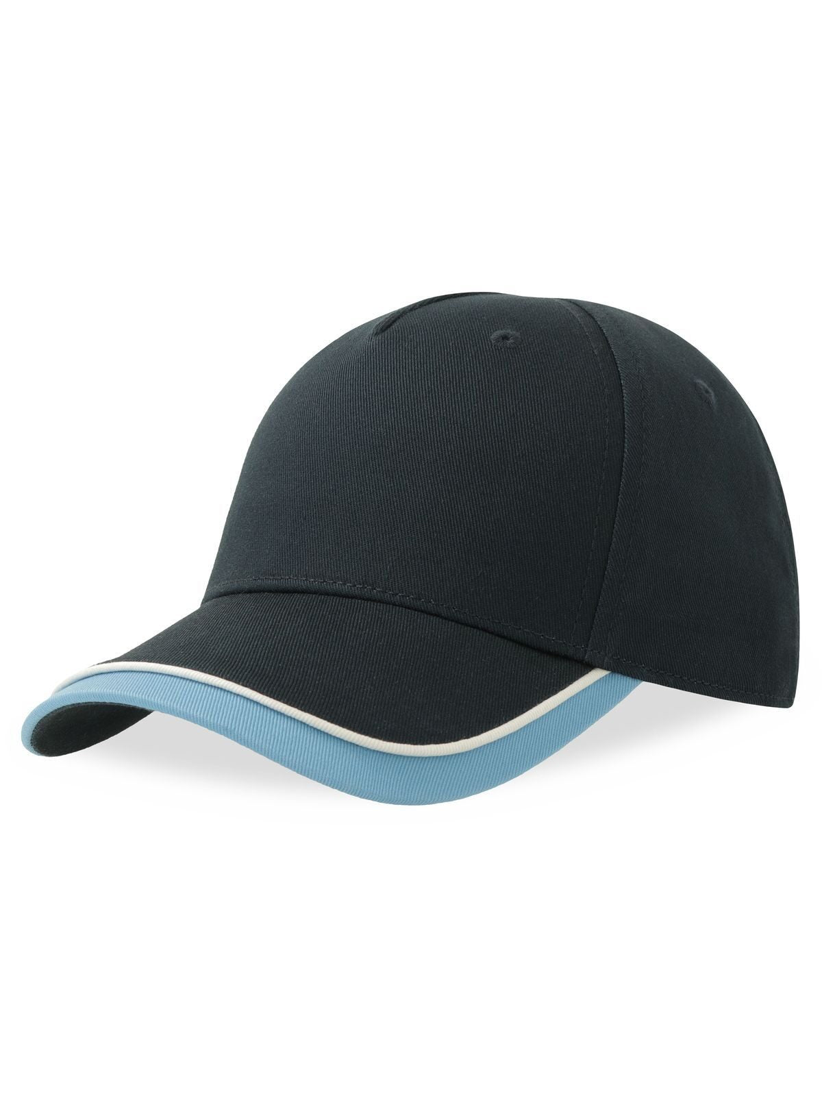 Baseball Caps Kid Star-S Marineblau-Columbiablau bestickbar und bedruckbar – LA1970
