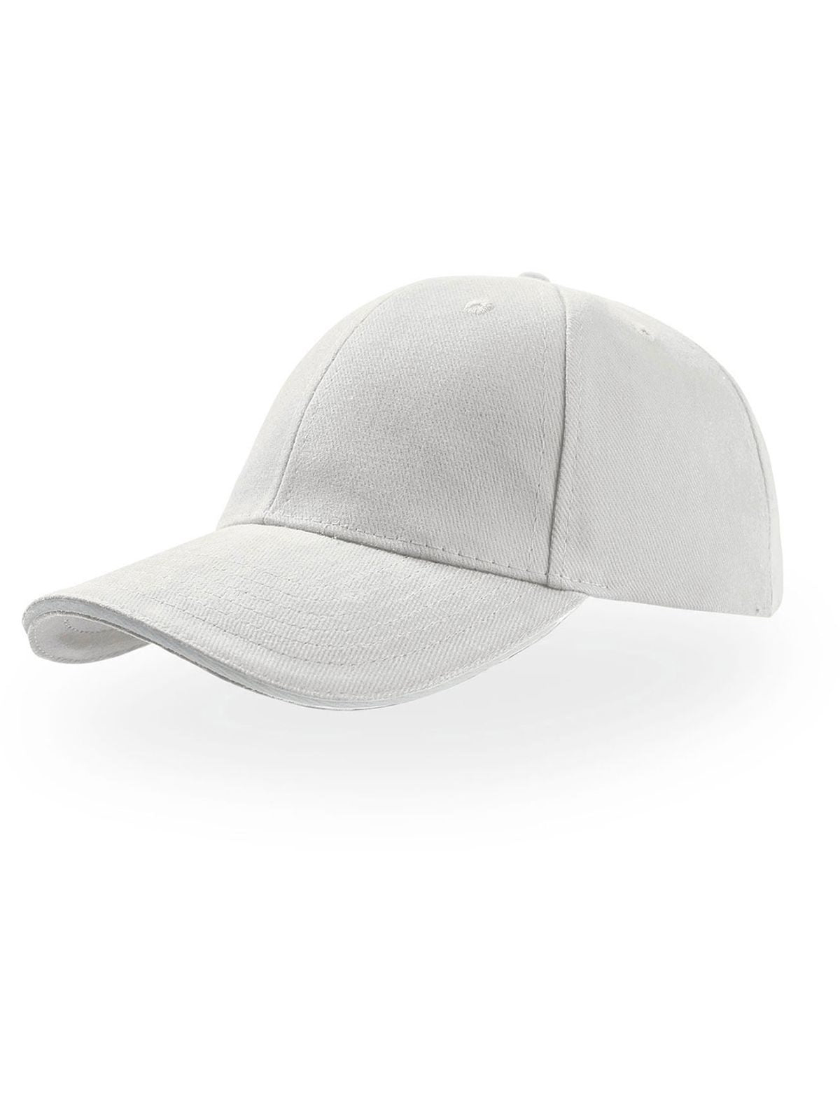 Baseball Caps Liberty Sandwich Weiß-Weiß bestickbar und bedruckbar – LA1970
