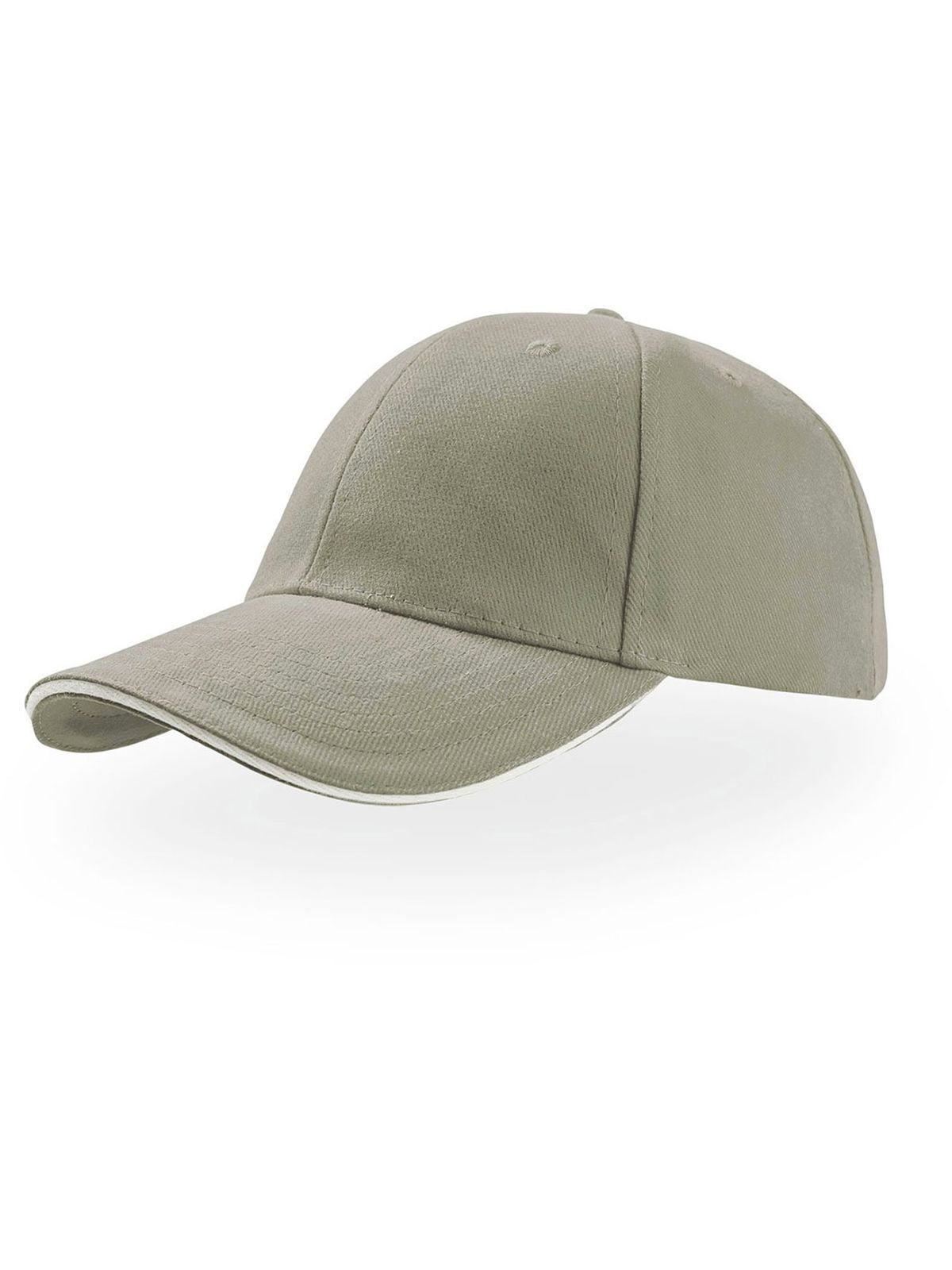 Baseball Caps Liberty Sandwich Hellgrau bestickbar und bedruckbar – LA1970