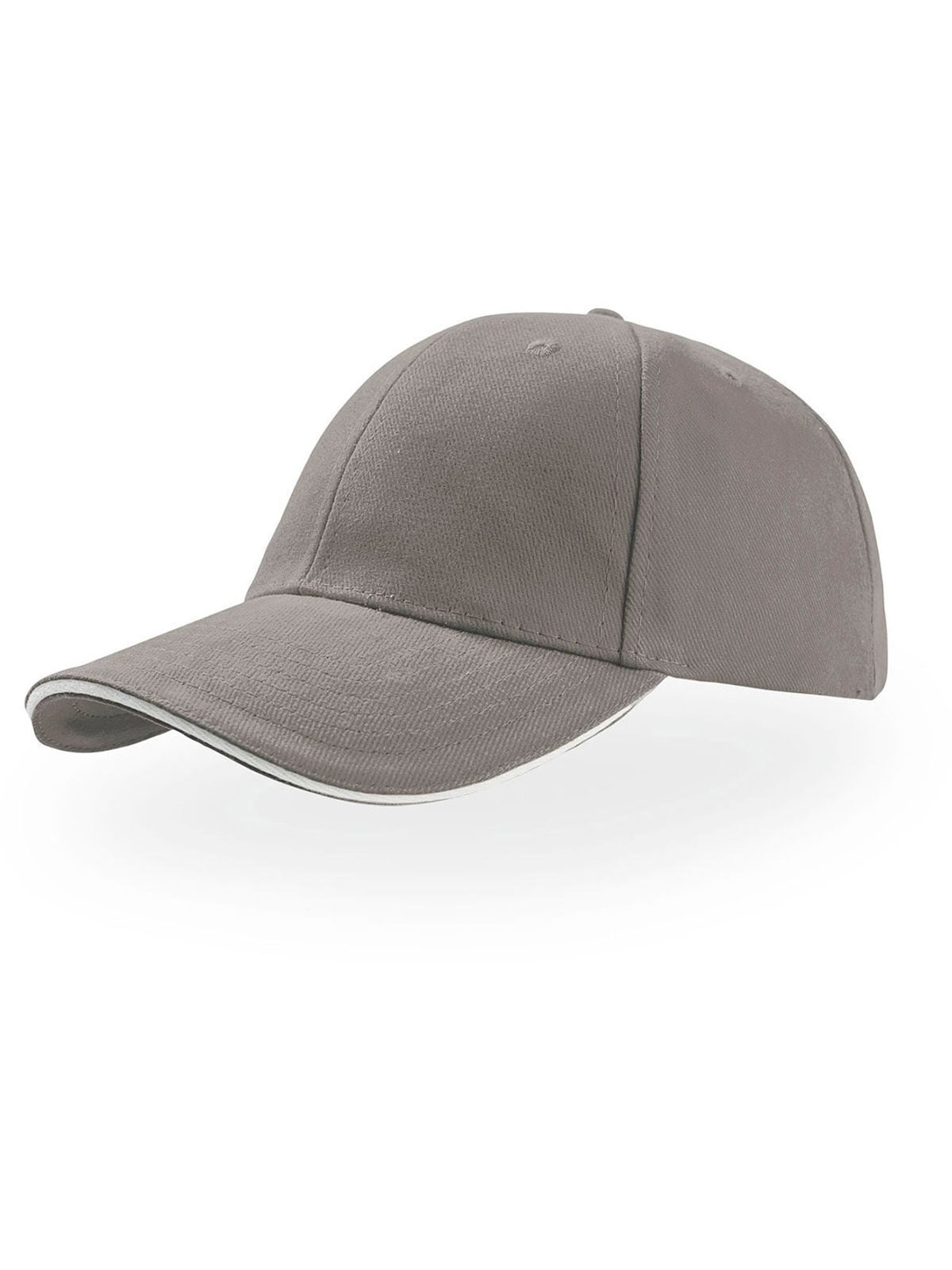 Baseball Caps Liberty Sandwich Grau bestickbar und bedruckbar – LA1970