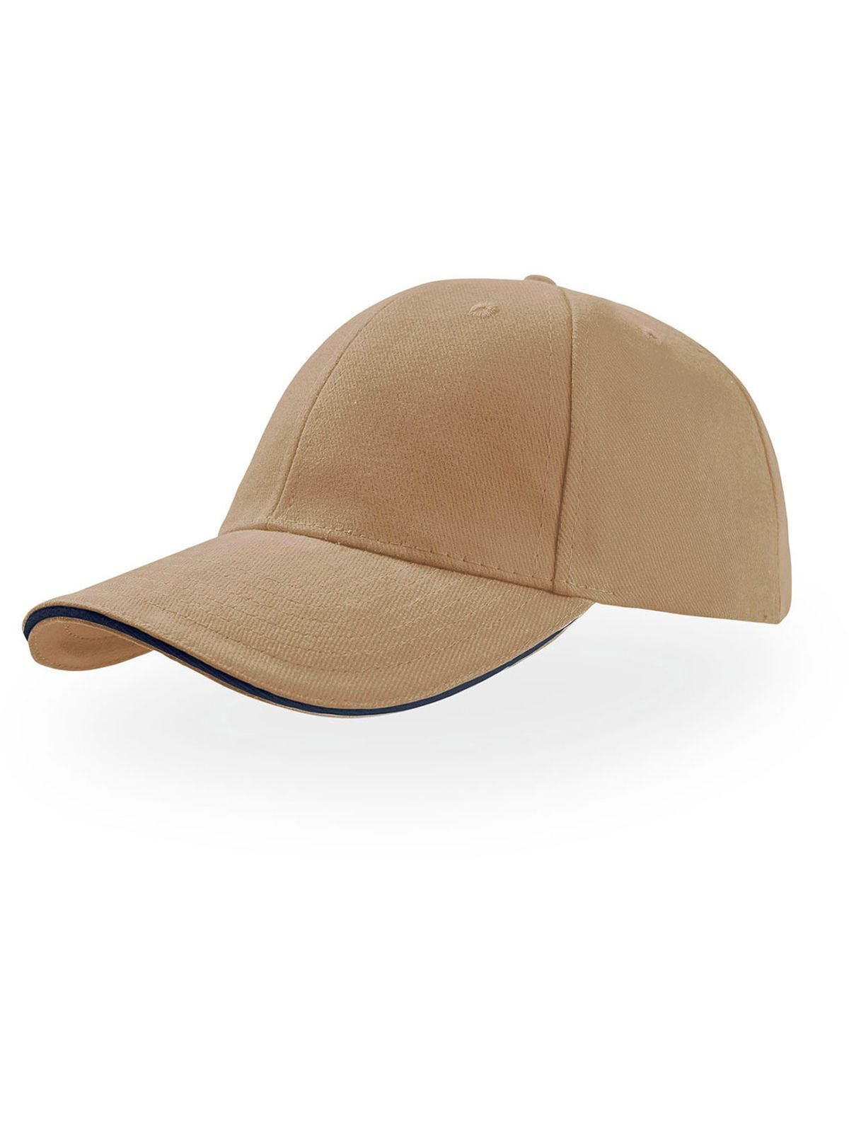 Baseball Caps Liberty Sandwich Khaki bestickbar und bedruckbar – LA1970