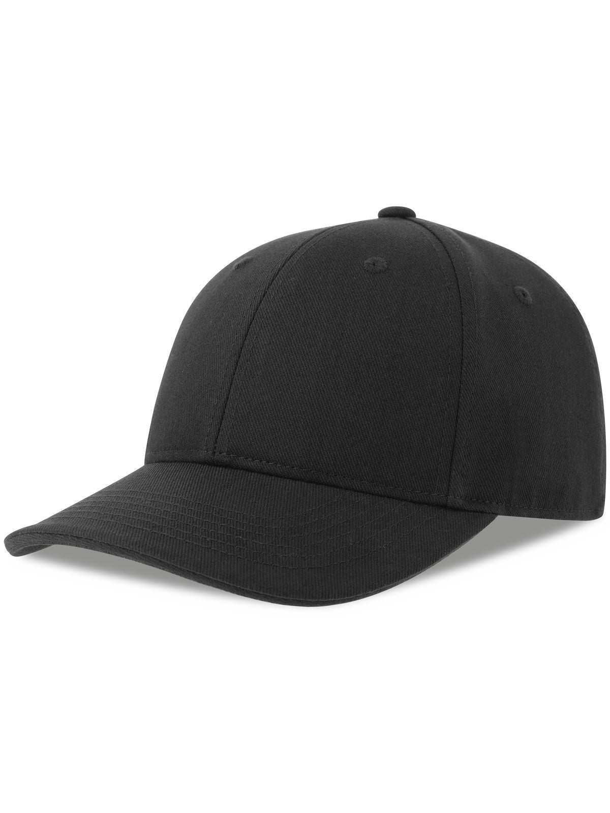 Baseball Caps Liberty Sandwich-S Schwarz-Schwarz bestickbar und bedruckbar – LA1970